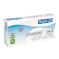 Rapid 26 6 Staples BX 5000